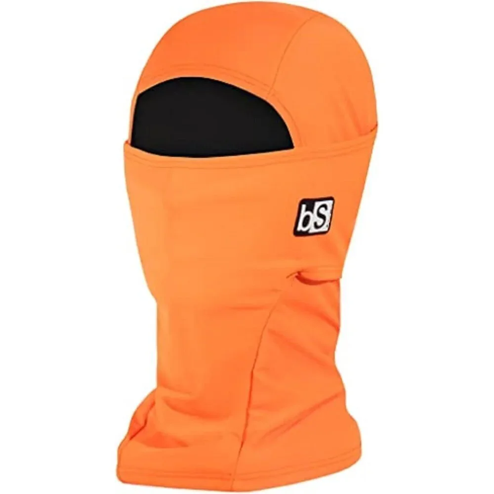 Women's Bright Orange Expedition Balaclava Layer Breathable Moisture Face Mask